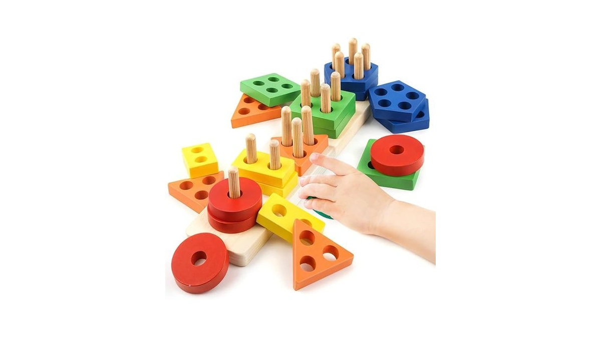 Montessori Toys For 1 2 3 Year Old Girls Boys,