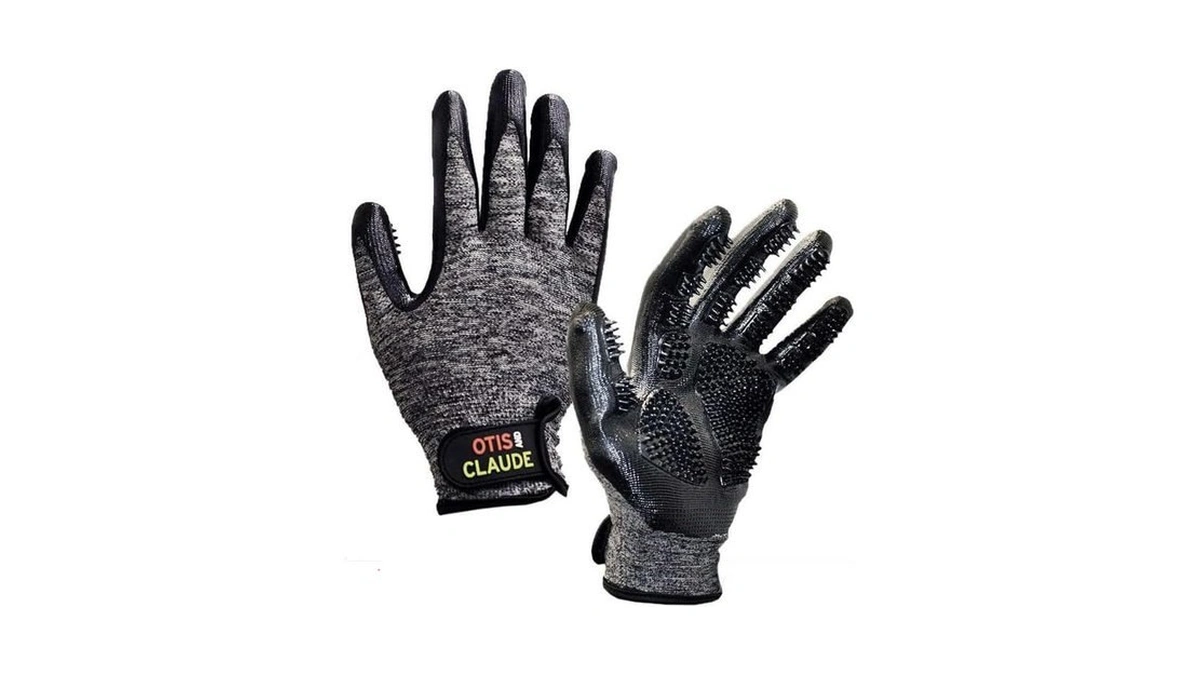 Pet Grooming Gloves For Dogs & Cats β Deshedding Brush