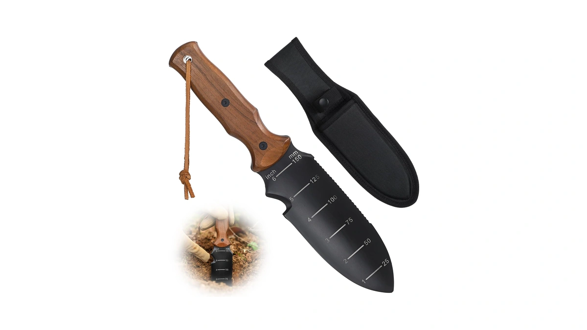 Hori Hori Garden Knife, Garden Tools Trowel With Edc Sheath,