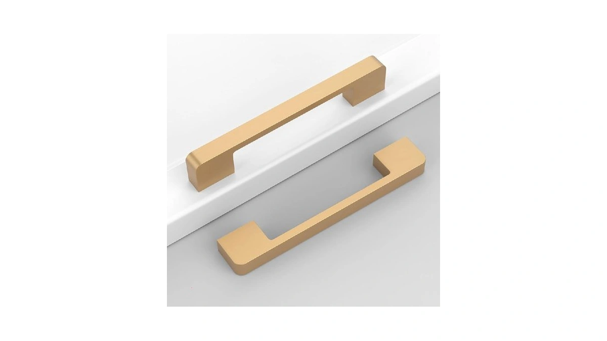 Coinkoly 10 Pack 5"(128mm) Champagne Bronze Cabinet Pulls Kitchen Cabinet
