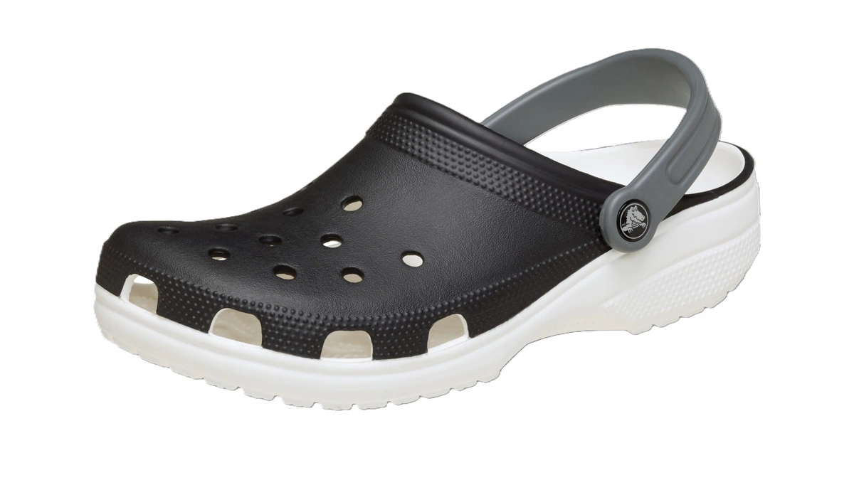 Crocs Unisex-adult Classic Retro Sport Clogs, Black, 12 Women/10 Men