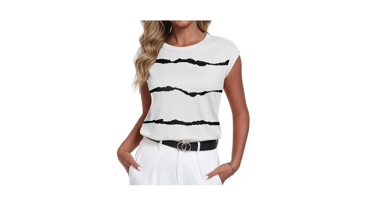 Lepunuo Cap Sleeve Tops For Women Summer Basic Tank Tops