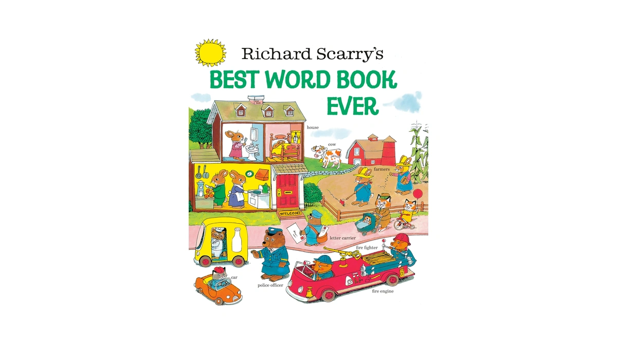 Richard Scarry's Best Word Book Ever (giant Golden Book)