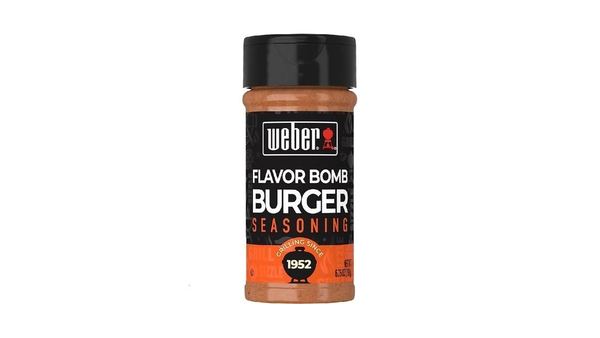 Weber Flavor Bomb Burger Seasoning, 6.75 Oz