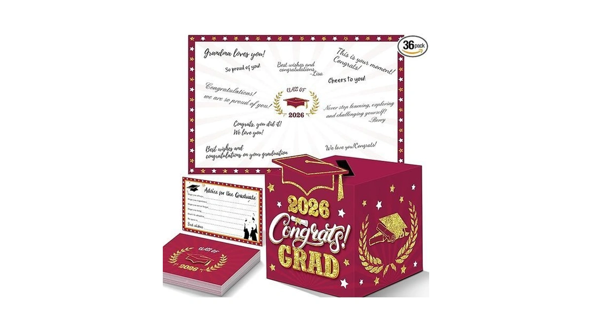 Algpty Graduation Decorations Maroon And Gold 2026 - Giant Guest