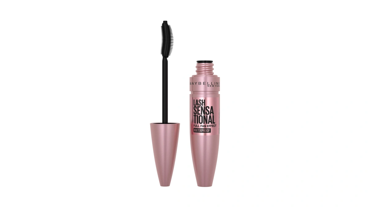 Maybelline Lash Sensational Waterproof Mascara, Lengthening And Volumizing For A