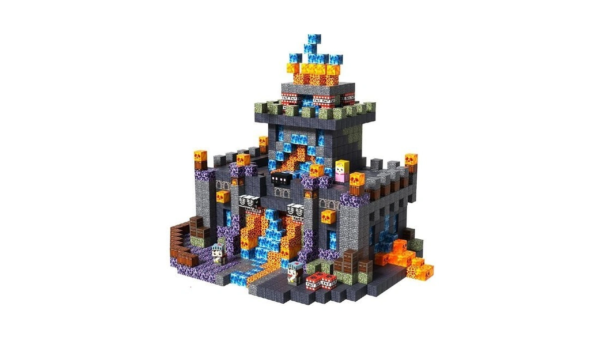 Goody King 100pcs Magnetic Blocks - Dark Castle Set Magnetic