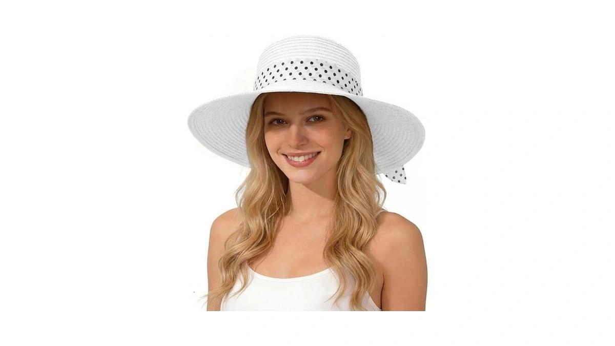 Senker Fashion Sun Hats For Women Uv Protection, Wide Brim