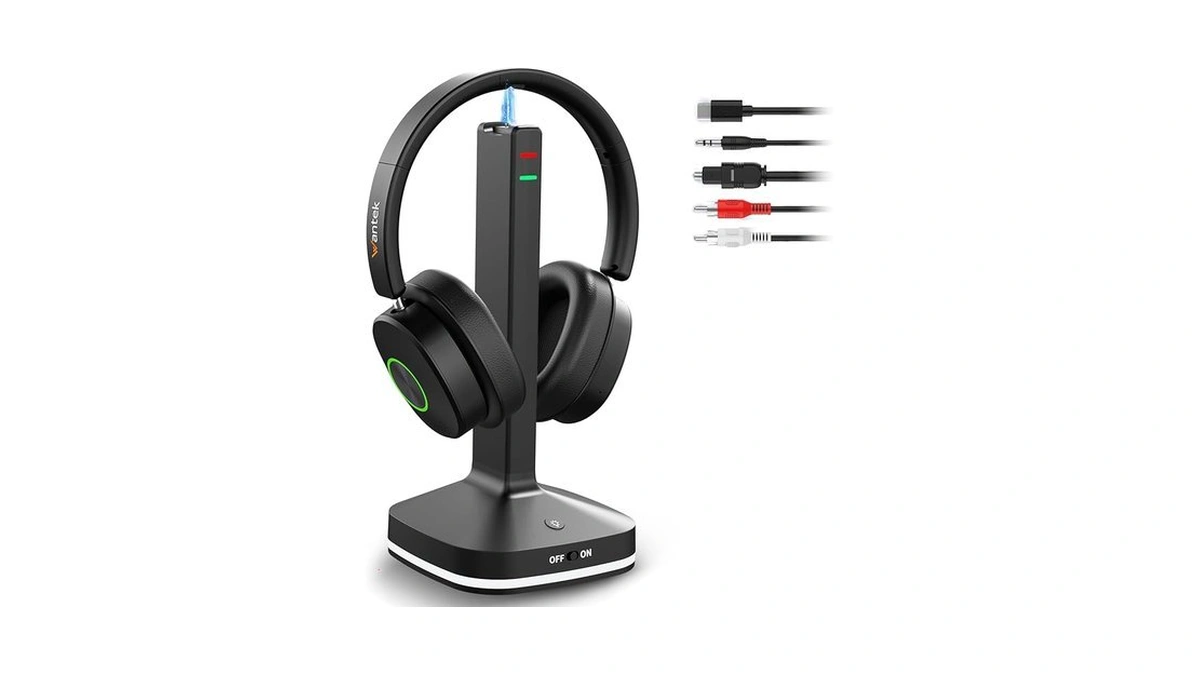 Wantek Wireless Headphones For Tv Watching, Tv Headphones Wireless For