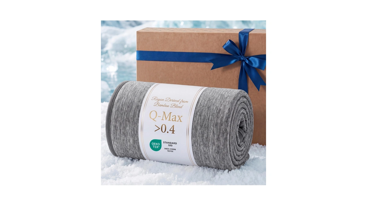 Bedsure Silky Soft Summer Cooling Blanket For Hot Sleepers, Rayon