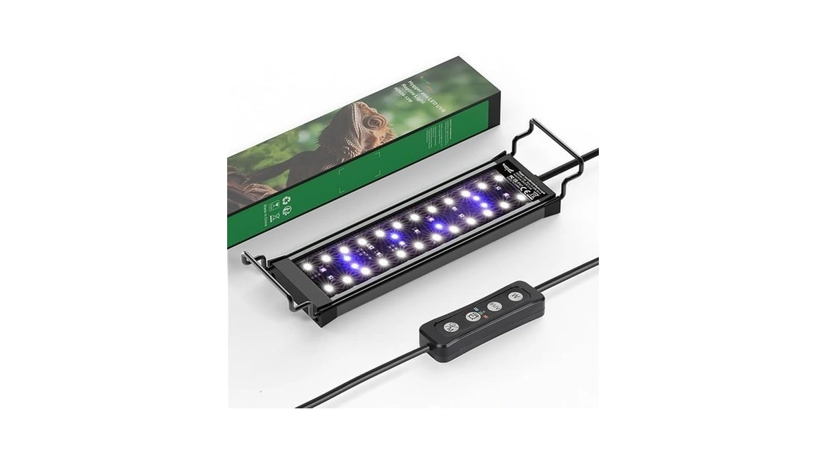 Hygger Zoo 12w Led Uvb Light For Reptiles Terrarium Light