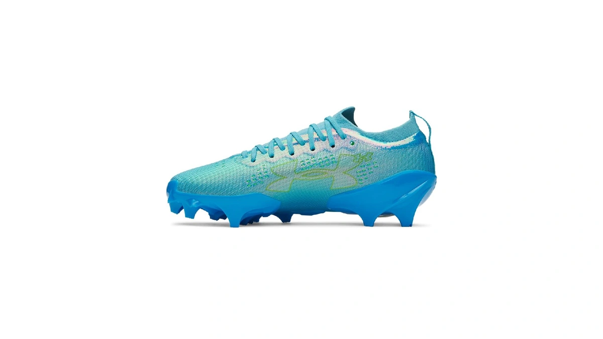 Under Armour Men's Blur Pro Football Cleats, (481) Fresco Blue/capri/hyper