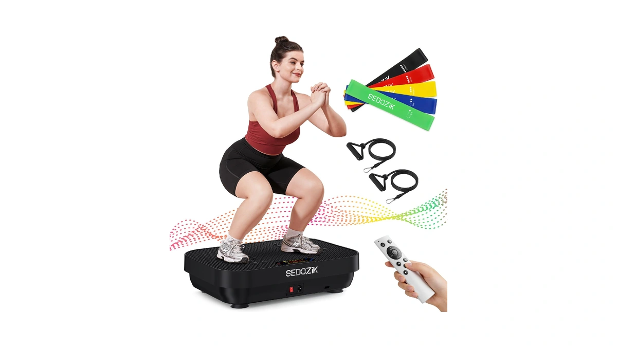 Sedozik Vibration Plate Exercise Machine, Vibration Plate For Lymphatic Drainage