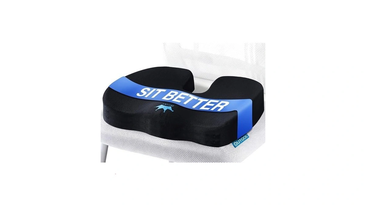Seat Cushion For Office Chair & Car - Memory Foam