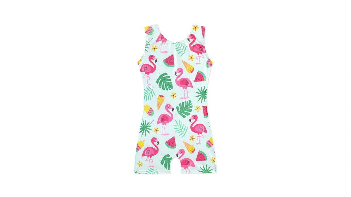 Hoziy Gymnastics Leotards For Girls 3t 4t Toddlers Aqua Green