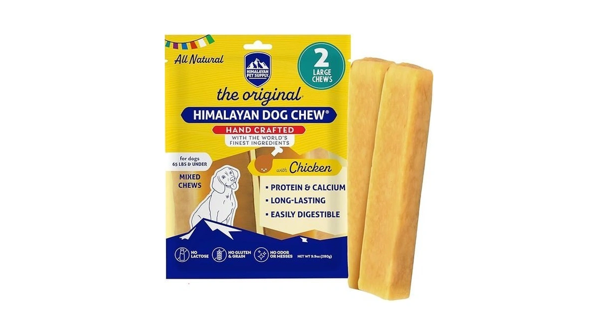 Himalayan Dog Chew Chicken Yak Cheese Dog Chews, The Better-for-you