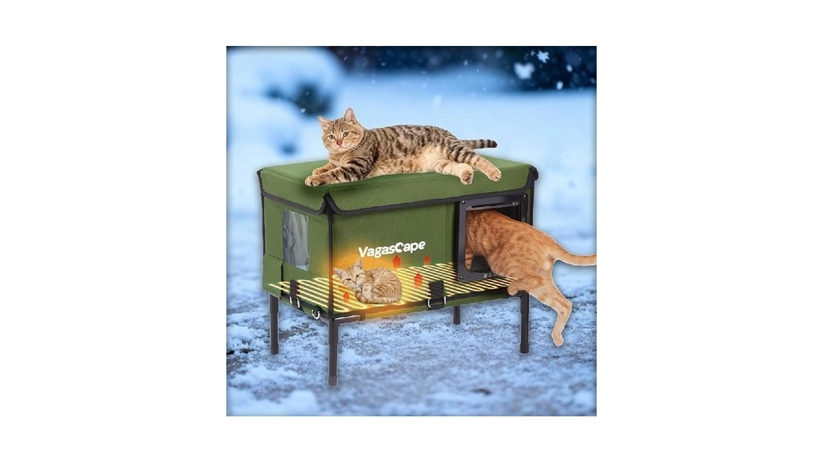 Vagascape Heated Cat Houses Clip Coup...