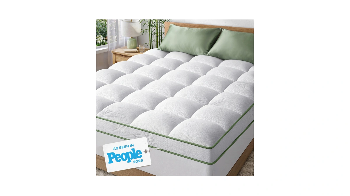 Extra-thick Queen Size Mattress Topper - Ultra Plush & Soft