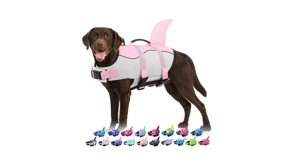 Bess Bridal Dog Life Jacket - Shark Life Vest For