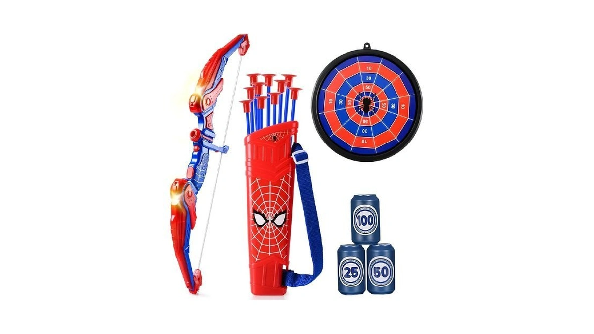 Bow And Arrow For Kids,led Light Up Archery Set With