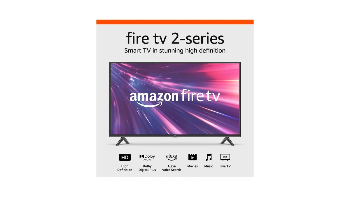 Amazon Fire Tv 40" 2-series, Hd Smart Tv With Fire
