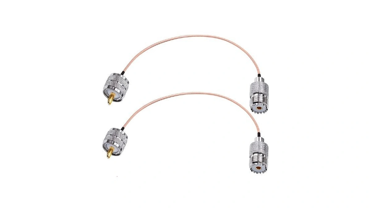 Tuolnk Uhf Cable Rg316 So239 Male To Female Rf Coax