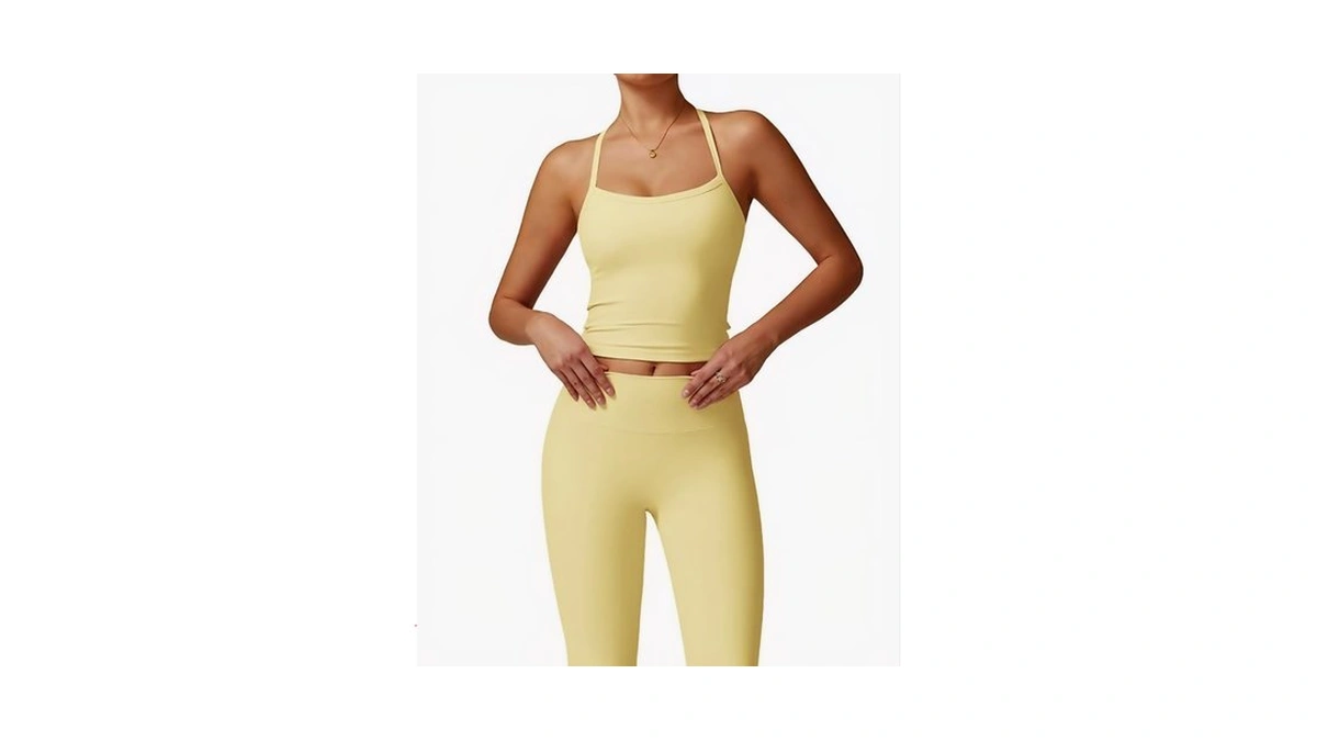 Agymnx 2 Piece Workout Sets For Women High Waisted Seamless
