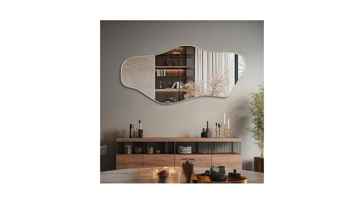 Daoyijiaju Irregular Frameless Mirror...