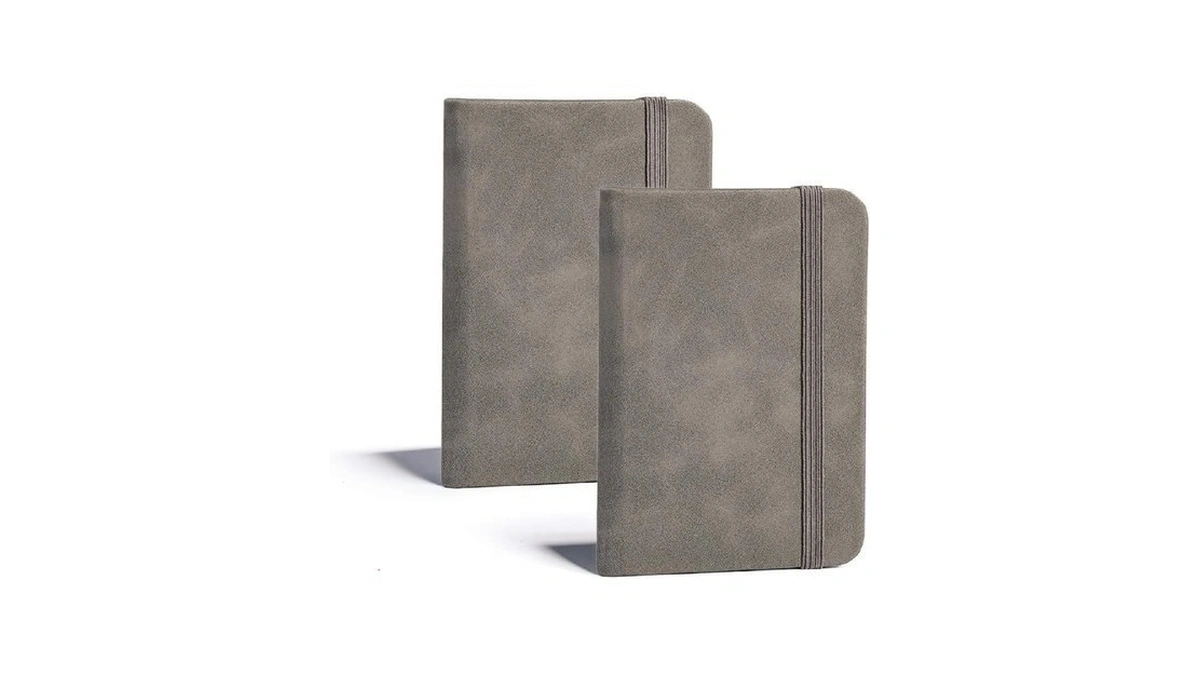 Tuzaa 2 Pack Pocket Notebook Small Notebook, 3" X 4.4"
