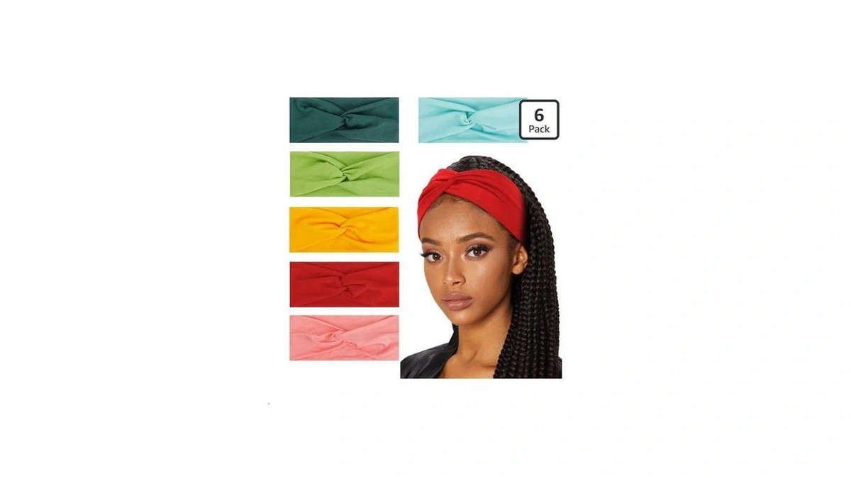 Huachi Wide Headbands For Women's Hair Fashion Head Bands Turban