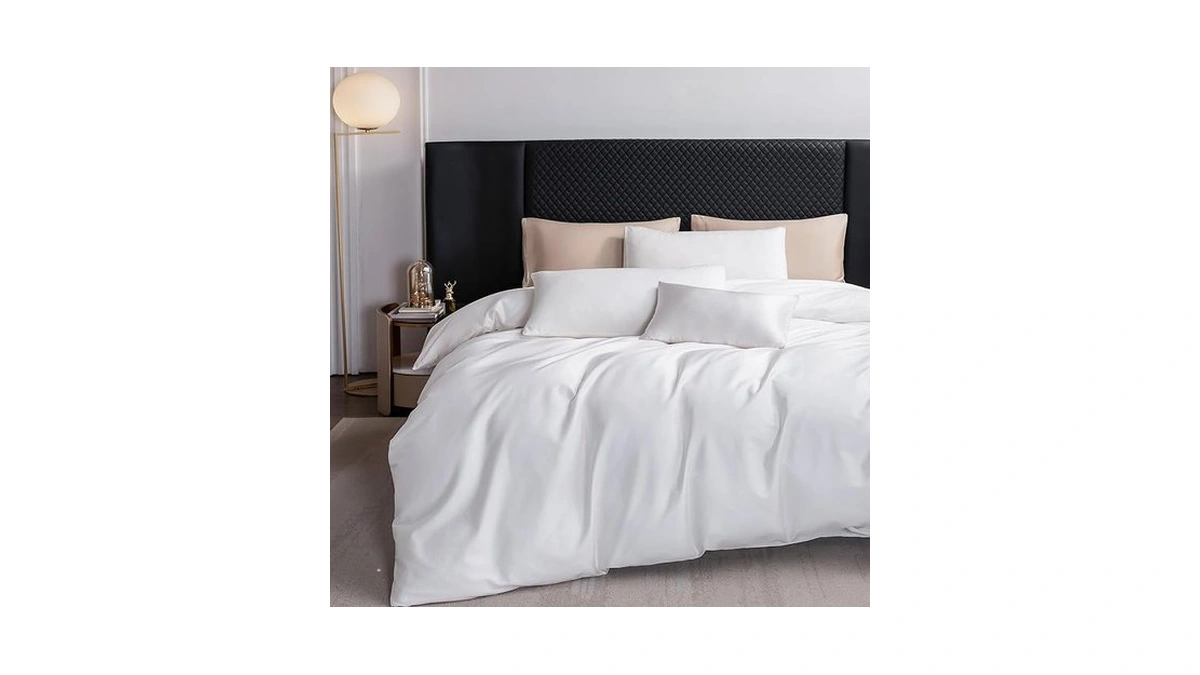 Moomee Duvet Cover Set, 100% Extra Long Staple Cotton 600