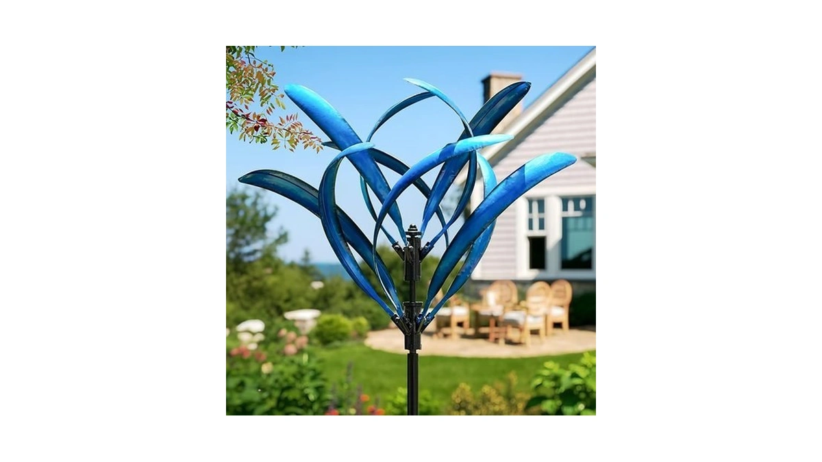 Limehill Wind Spinner For Yard And Garden - Large Metal