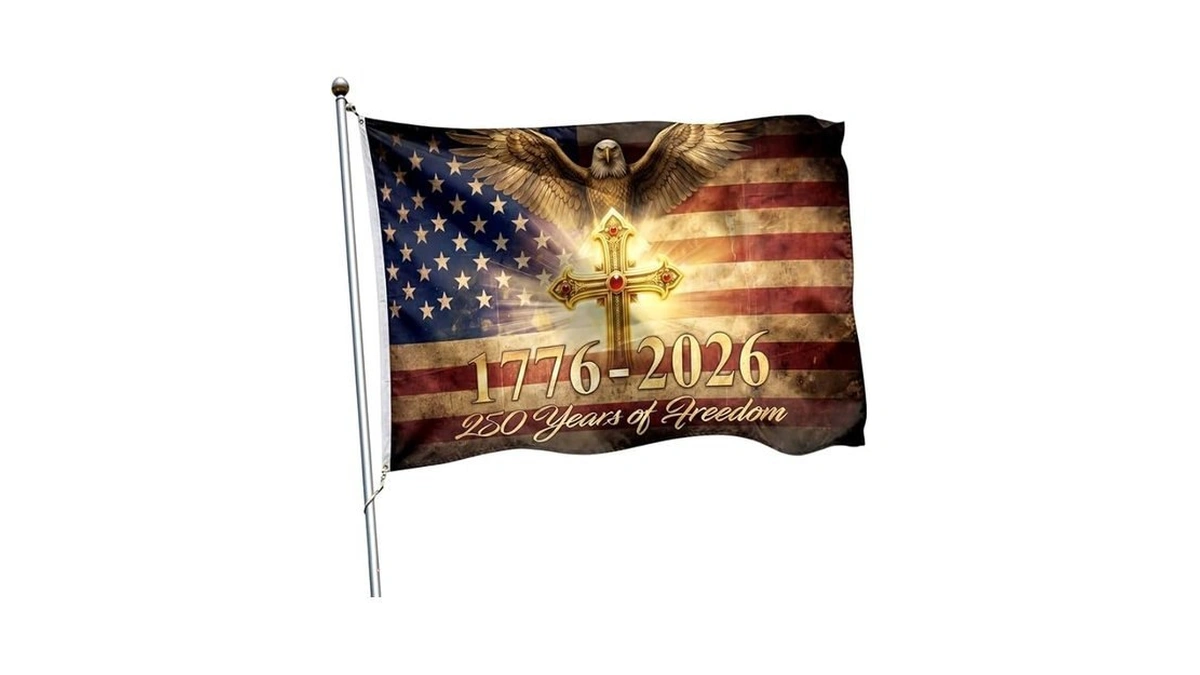 4th Of July Decorations - 250 Anniversary Usa Flag 4x6
