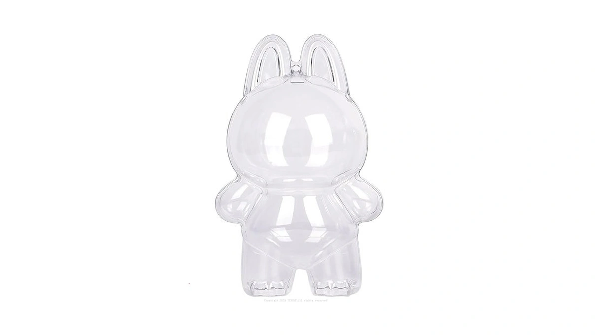 Protective Case Compatible With Labubu Doll - Crystal-clear Hard Display