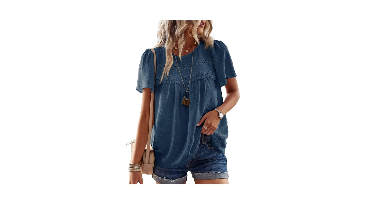 Falechay Womens Tops Dressy Casual Cute Summer Blouses For Women