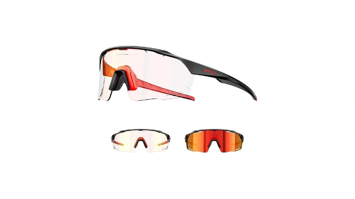 Kapvoe Photochromic Cycling Glasses Men Women Clear Mountain Bike Sunglasses
