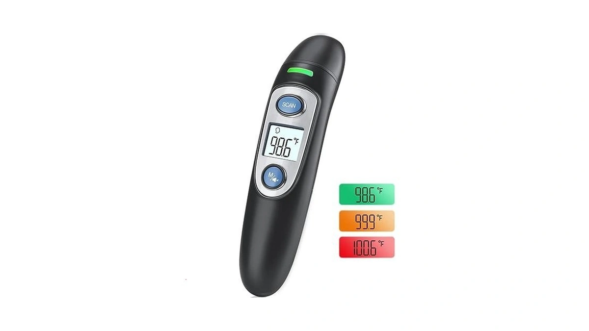 Infrared Thermometer For Adults,forehead And Ear Thermometer For Fever, Babies,