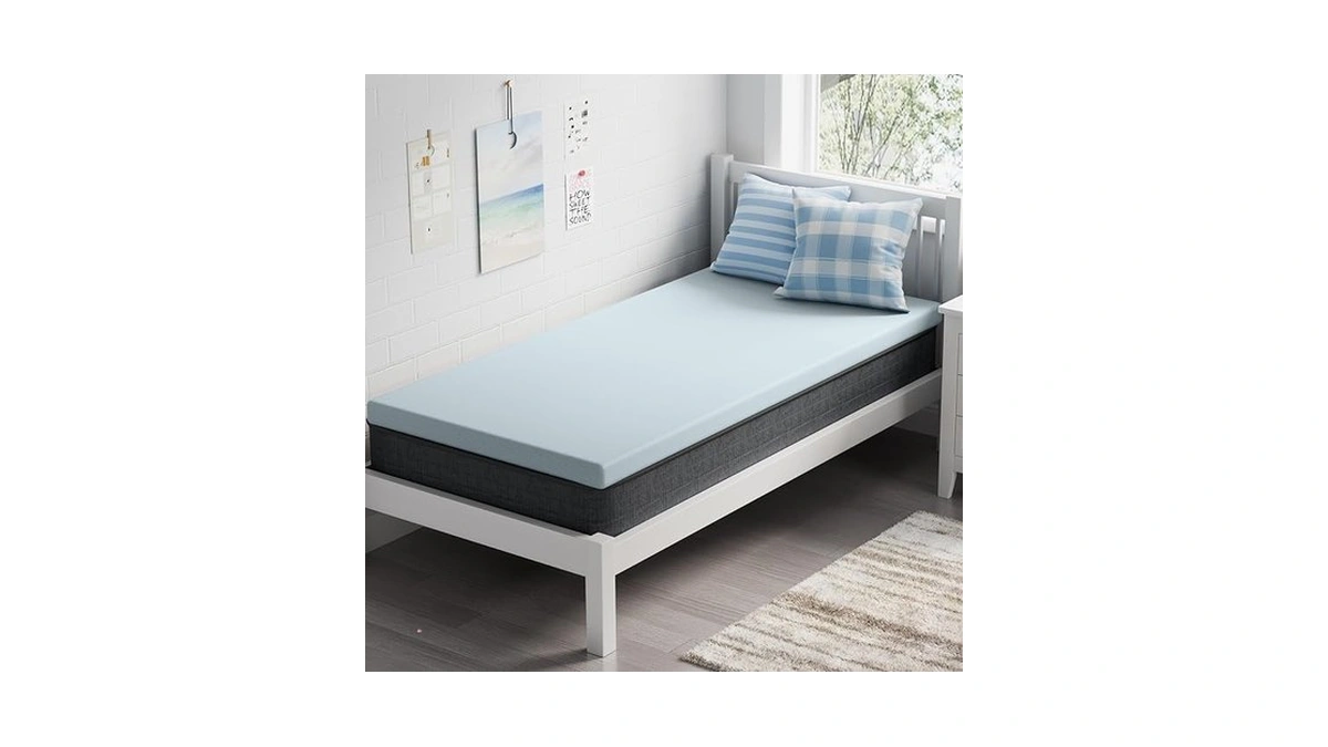 Ohgeni 2 Inch Twin Xl Memory Foam Mattress Topper Pad