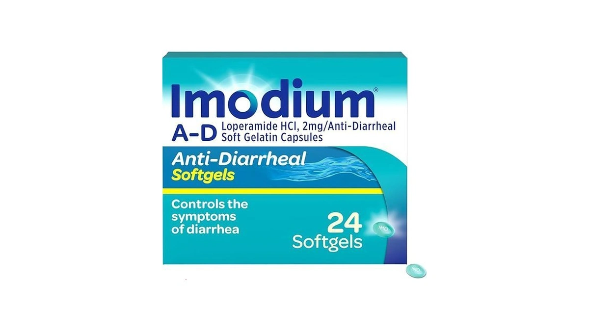 Imodium A-d Anti-diarrheal Softgels With 2mg Loperamide Hydrochloride For Fast