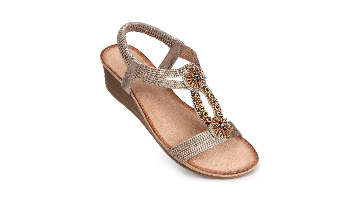 Shibever Wedge Sandals For Women 2026: Comfortable Open Toe Ankle