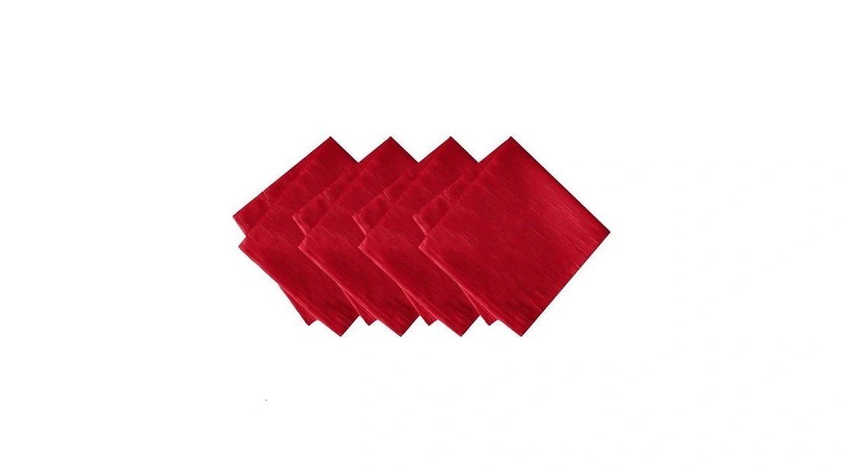 Elrene Home Fashions Continental Solid Texture Water And Stain Resistant