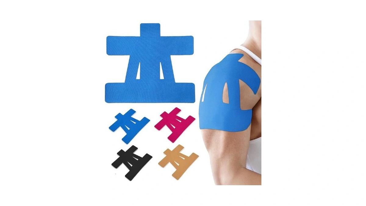 12 Count Kinesiology Tape For Shoulder,shoulder Tape For Pain Relief,pre-cut