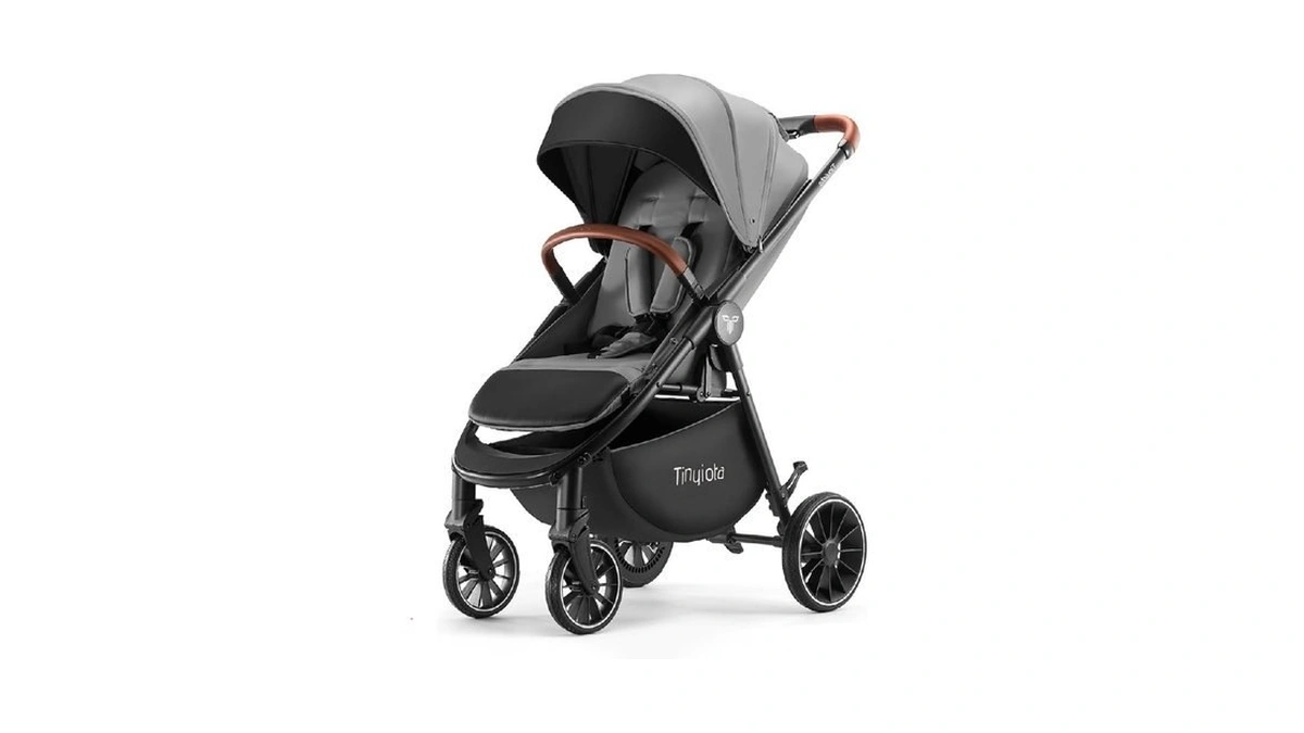 Tinyiota Stroller For Babies,toddler Strollers With Large Upf 50+ Canopy,luxury