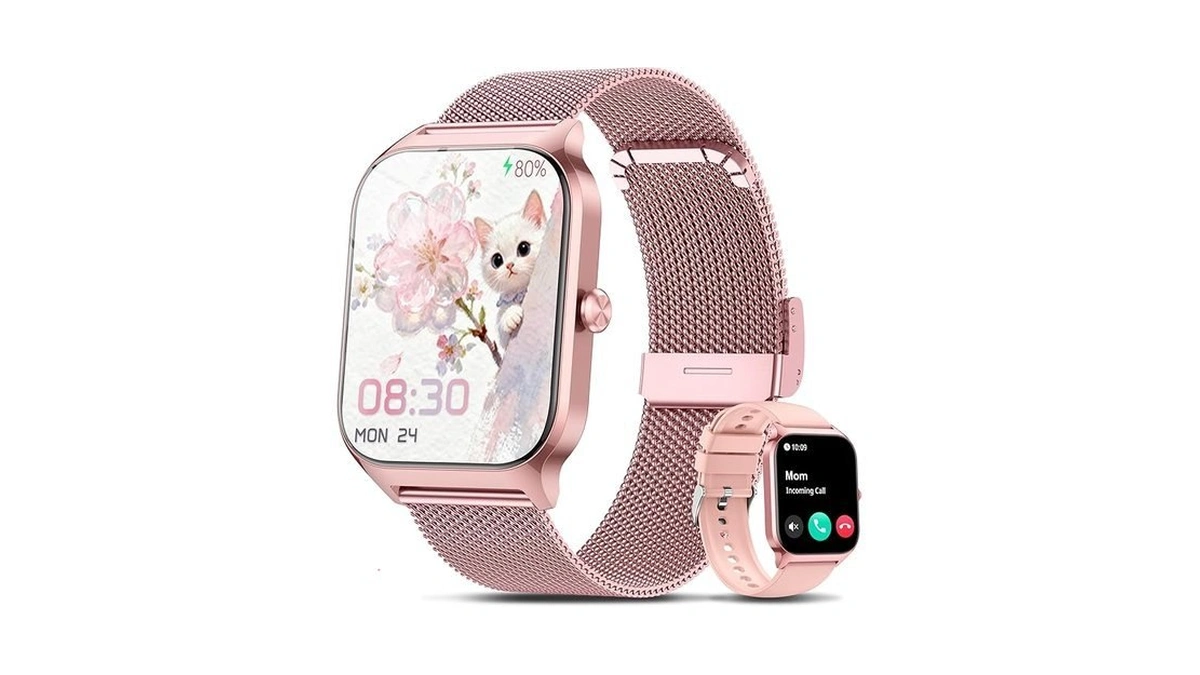 Smart Watch Women Men, 1.85’’ Reloj Inteligente Para Mujer Hombre,