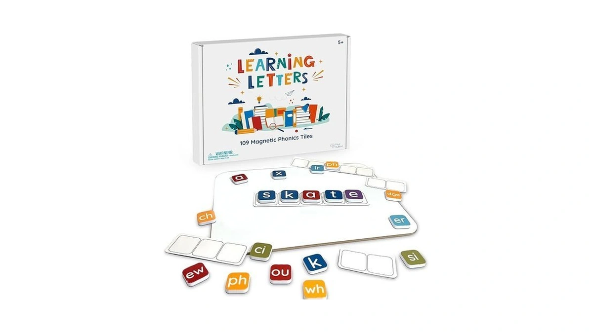 Learning Letters By Four Dublee - 109 Phonics Letter Tiles