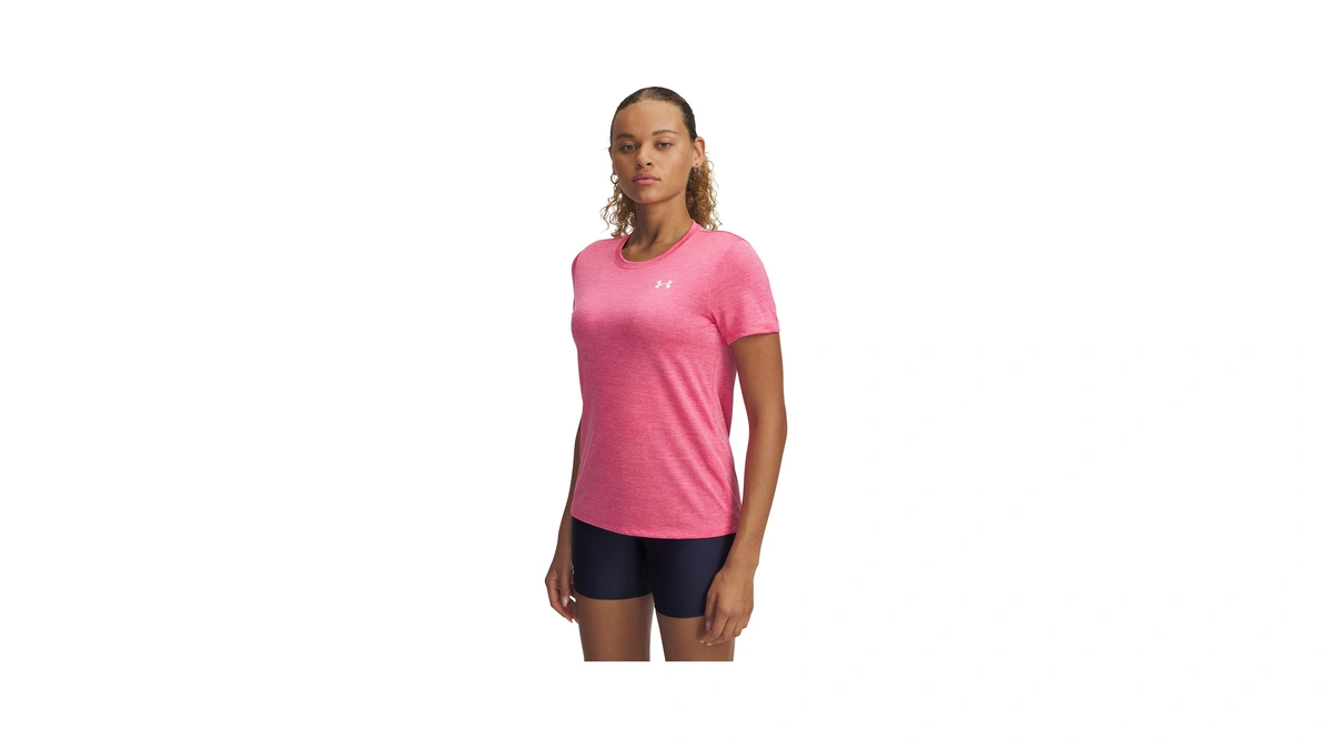 Under Armour Womens Tech Twist Short Sleeve Crew, (672) Super