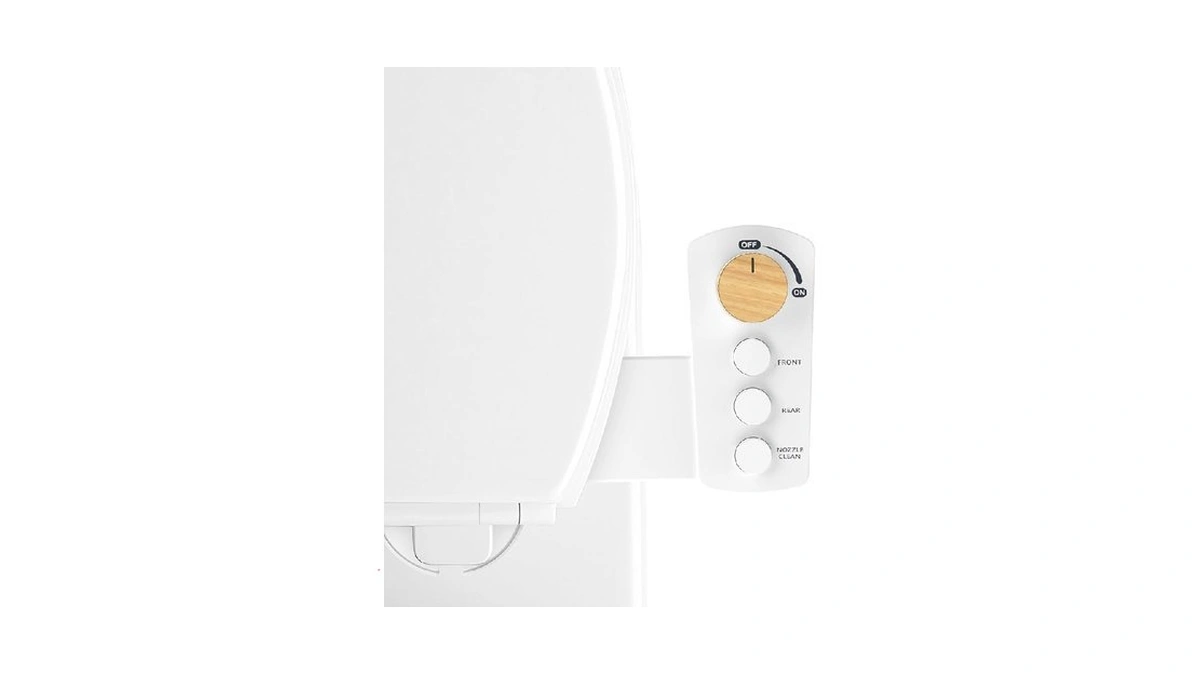 Bidet Attachment For Toilet Seat, Ultra Slim | Easy Control