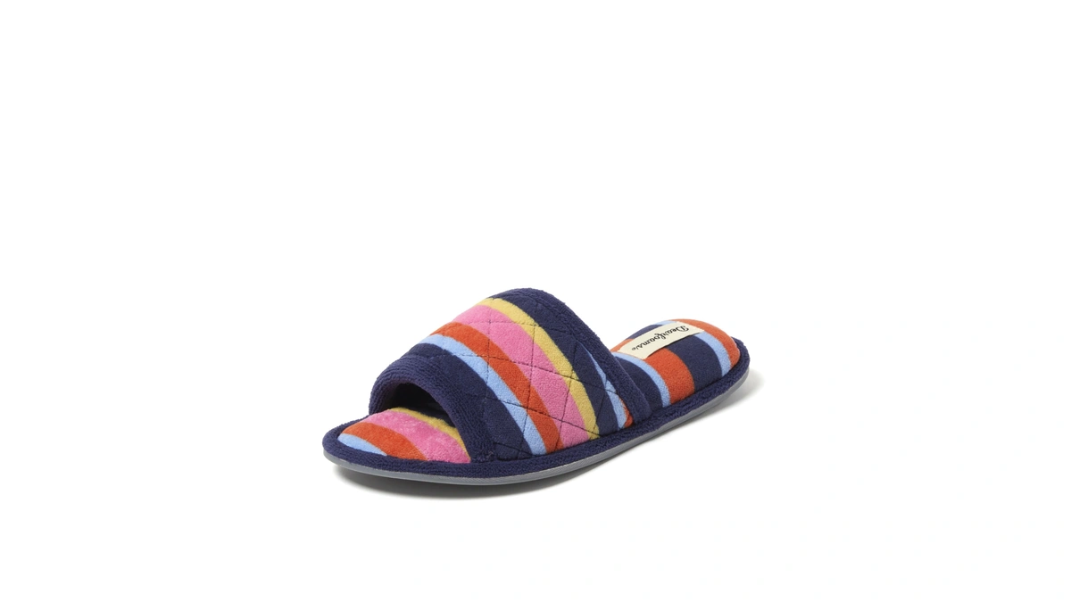 Dearfoams Women's Beatrice, Multi, L