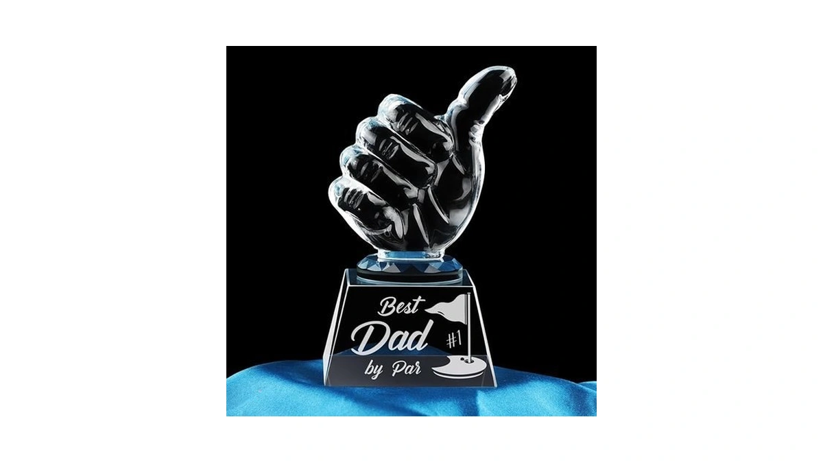 Prstenly Gifts For Dad From Daughter Son, Crystal Keepsakes Dad