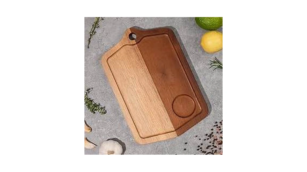 Groveplatin Acacia Wood Cutting Board 12 X 8 In, Wooden